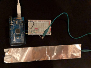 capacitive sensor breadboard photo [1]