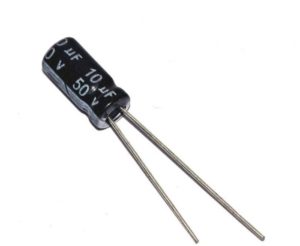 10uF electrolytic capacitor